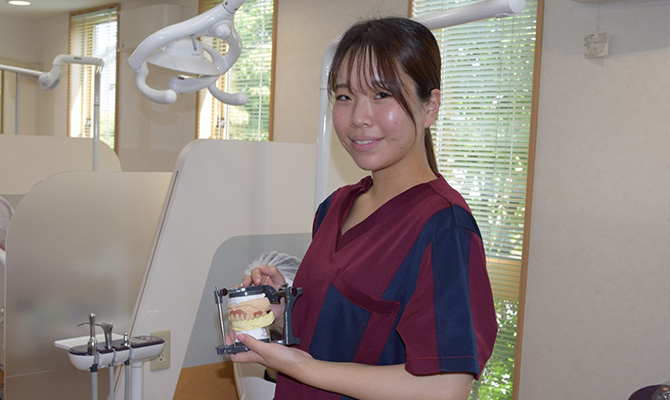 歯科技工士　ゆさちゃん